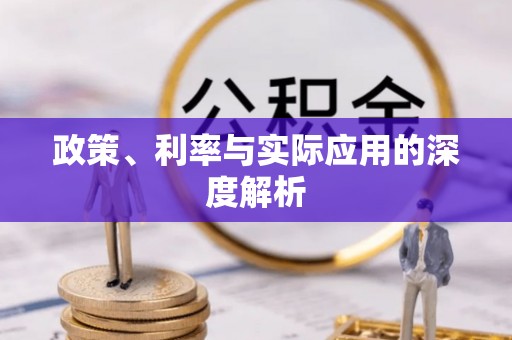 平江政策、利率与实际应用的深度解析